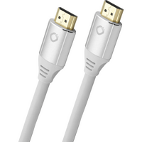 Oehlbach Black Magic MKII Καλώδιο HDMI® 2.1 48Gbps 8K/60Hz 30 χρόνια Εγγύηση  0.75m ιδανικό για PS5, XBOX White (Τεμάχιο)
