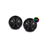 Hasda H-065B Αδιάβροχα Ηχεία Σκάφους Με Φωτισμό LED 6.5" Μαύρα (Ζεύγος)