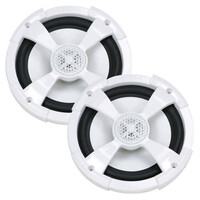 PowerBass XL-82M 8" Ομοαξονικά Ηχεία Σκάφους Φωτισμό RGB και τηλεχειριστήριο 125W RMS (Ζεύγος)