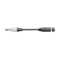 Chord S6J-XM150 Kαλώδιο Ήχου 6.3mm TRS Jack Plug - XLR Male 1.5m (Τεμάχιο)