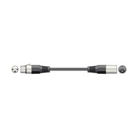 Qtx 190.081UK Καλώδιο σύνδεσης XLR θηλυκό - XLR αρσενικό 3.0m (Τεμάχιο)