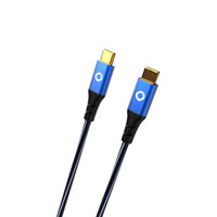 Oehlbach USB Plus CC Καλώδιο USB 3.1 Type C - Type C 3m Blue (Τεμάχιο)