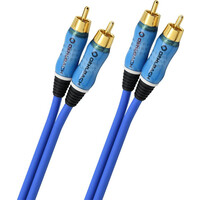Oehlbach BEAT! Audio Διπλό RCA 3m Blue (Τεμάχιο)