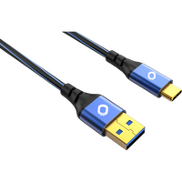 Oehlbach USB Plus C3 USB 3.2 Gen2 Cable Type A - Type C 3m Blue