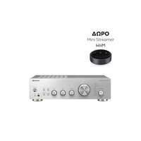 Pioneer A-40AE Ολοκληρωμένος Ενισχυτής 2 Καναλιών 60W + 60W Silver (Τεμάχιο) +ΔΩΡΟ Wiim Mini Streamer