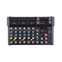 Citronic CMA-10 Συμπαγής Μίκτης με DSP FX και BT/USB 6 mono + 2 stereo