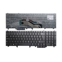 Πληκτρολόγιο για Dell Latitude E5520/E5530/Precision M4600/M6600, μαύρο