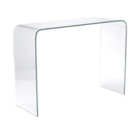 ΕΜ723 GLASSER Κονσόλα Διάφανο Γυαλί 12mm