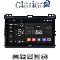 CLARION GL32384 Οθόνη OEM Multimedia Αυτοκινήτου για TOYOTA LANDCRUISER J100 2003>2009   (CarPlay/AndroidAuto/BT/GPS/WIFI/GPRS) electriclife
