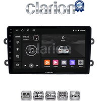 CLARION GL32708 Οθόνη OEM Multimedia Αυτοκινήτου για DACIA DUSTER – LOGAN - SUNDERO 2013 > 2018 (CarPlay/AndroidAuto/BT/GPS/WIFI/GPRS) electriclife