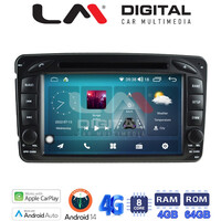 LM Digital - LM Q8171 GPS Οθόνη OEM Multimedia Αυτοκινήτου για MERCEDES C (W203) - CLK (W208) 1999 > 2003 (CarPlay/AndroidAuto/BT/GPS/WIFI/GPRS) electriclife