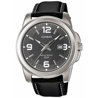 Casio Ρολόι Μπαταρίας με Μαύρο Δερμάτινο Λουράκι (MTP-1314PL-8AVEF) (CASMTP-1314PL-8AVEF)