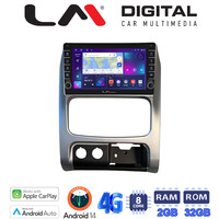 LM Digital - LM ZG8736 GPS Οθόνη OEM Multimedia Αυτοκινήτου για JEEP CHEROKEE & LIBERTY 2002-2007 (CarPlay/AndroidAuto/BT/GPS/WIFI/GPRS) electriclife