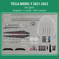 DIQ AMBIENT TESLA MODEL Y mod.2021-2022 FULL KIT (Digital iQ Ambient Light Tesla Model Y mod.2021-2022, 30 Lights Full Kit)