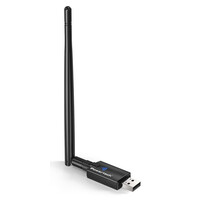 POWERTECH ασύρματος USB αντάπτορας δικτύου PT-1386, 900Mbps WiFi 6, Bluetooth 5.3