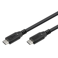 GOOBAY καλώδιο USB-C 74183, USB4, 240W, 40Gbps, 8K/60Hz, 1m, μαύρο