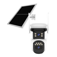 VSTARCAM smart ηλιακή κάμερα CB621DR, dual lens, 3MP, WiFi, SD, PTZ, IP66