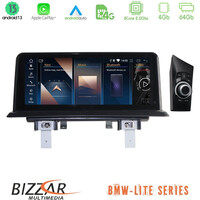 Bizzar Lite Series bmw χ3 Series ε83 (Χωρίς Οθόνη) Android13 8core (4+64gb) Navigation Multimedia 10.25″ hd u-Bm66341l