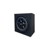 Powerbass S-10T-SBSLIM Slim Subwoofer Αυτοκινήτου 10" με Καμπίνα (Τεμάχιο)