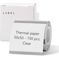 NIIMBOT THERMAL LABEL PAPER 50*50-150 TRANSPARENT