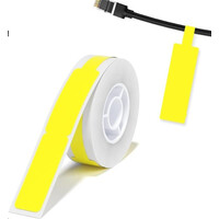 NIIMBOT THERMAL LABEL PAPER 12.5*74+35-65 CABLE YELLOW