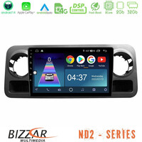 Bizzar nd2 Series 8core Android14 2+32gb  Mercedes Sprinter W907 Navigation Multimedia Tablet 10" με Carplay & Android Auto u-nd2-Mb1463