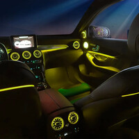 Ατμοσφαιρικός Φωτισμός Mercedes c Class W205 / glc Class X253 Ambient Light kit l-al-Benz-C001