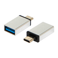 DM-75-799 . Αντάπτορας OTG USB - USB-C F/M