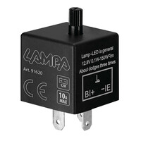 9162.0-LM LED FLASHER (ΦΛΑΣΙΕΡΑ) TRIMMER ΗΛΕΚΤΡΟΝΙΚΟ ΓΙΑ LED ΦΛΑΣ 12V max 10A 3PIN LAMPA - 1 ΤΕΜ.