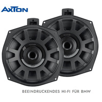 Axton AXTON ATS BSUB4 AXTON S Under-seat Bass BMW E6x, E7x, E8x, E9x, F0x, F2x, F3x, F4x, F5x, F8x, G11, G12, G30, G31, G38, I8,F5x, F60, R60, R61