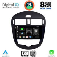 DIGITAL IQ BXF 11470_CPAA CLIMA (9inc) MULTIMEDIA TABLET for NISSAN PULSAR mod. 2014>