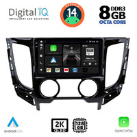 DIGITAL IQ BXF 11437_CPAA A/C (9inc) MULTIMEDIA TABLET for MITSUBISHI L200 mod. 2015> με A/C