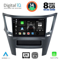 DIGITAL IQ BXF 11667_CPAA (9inc) MULTIMEDIA TABLET for SUBARU LEGACY - OUTBACK mod. 2009>