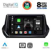 DIGITAL IQ BXF 11509_CPAA (9inc) MULTIMEDIA TABLET for PEUGEOT 208 – 2008 mod. 2021>