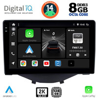 DIGITAL IQ BXF 11715_CPAA CLIMA (9inc) MULTIMEDIA TABLET for CITROEN C1-PEUGEOT 108-TOYOTA AYGO mod. 2014>
