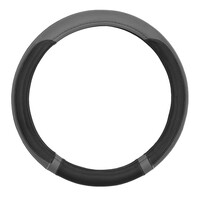 OEM  ΚΑΛΥΜΜΑ ΤΙΜΟΝΙΟΥ MOXI 38cm - ΜΑΥΡΟ/ΓΚΡΙ