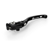 L.PCL012N ΜΑΝΕΤΑ ΣΥΜΠΛΕΚΤΗ MOTO RACE ΓΙΑ DUCATI ΡΥΘΜΙΖΟΜΕΝΗ ΣΠΑΣΤΗ ΑΛΟΥΜΙΝΙΟΥ ΣΕ ΜΑΥΡΟ ΧΡΩΜΑ PARAXITE - 1 ΤΕΜ.