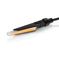 L.PTS001N ΦΛΑΣ MOTO PROJECT 001 ΜΑΥΡΑ 12V COB LED TECHNOLOGY PARAXITE - 2 ΤΕΜ.