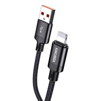 KAKUSIGA καλώδιο Lightning σε USB KSC-970, 15W, 480Mbps, 1m, μαύρο