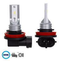GloboStar® 85610 H16 F2S Line KIT Βασικού Φωτισμού Αυτοκινήτου & Μοτοσυκλέτας 3nd Generation Can-Bus Series LED CREE CXB 100W 14000lm DC 12V Αδιάβροχο IP66 Ψυχρό Λευκό 6000K