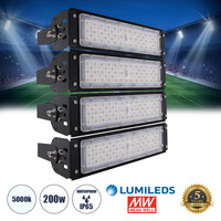 GLOBOSTAR® GOLIATH 90100-4 Προβολέας Γηπέδου LED 200W 32000lm SDCM