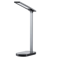 GloboStar® 76530 Επιτραπέζιο Φωτιστικό Πορτατίφ LED 5W 500lm 180° DC 5V IP20 CCT Θερμό Λευκό 2700K - Φυσικό Λευκό 4500K - Ψυχρό Λευκό 6000K Dimmable Μαύρο Αλουμίνιο - Μ25 x Π10.5 x Υ35.5cm - 2 Xρόνια Εγγύηση