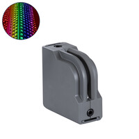GLOBOSTAR® WINDOW-CORNA 90116 Αρχιτεκτονικό Γωνιακό Φωτιστικό Ανάδειξης Παραθύρων Window Light LED 6W 480lm 3x172° DC 24V Αδιάβροχο IP65 RGB DMX512 Dimmable - Γκρι Ανθρακί - Μ12 x Π4.5 x Υ12cm - 3 Χρόνια Εγγύηση