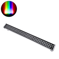 GLOBOSTAR® WASHER-GAIA 90218 Μπάρα Φωτισμού Wall Washer LED 216W 18360lm 10° DC 24V Αδιάβροχο IP67 RGBW DMX512 Dimmable - Ασημί - Μ100 x Π10.2 x Υ9.5cm - 3 Χρόνια Εγγύηση