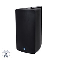 GloboStar® FDB ES108BT 98004 Facilities Speaker - Παθητικό Ηχείο Εγκαταστάσεων Επιτοίχιο με Μετασχηματιστή 100V & 16Ω - 150W RMS (600W Peak) - 1 x 8" Inches LF & 1 x 1" Inches HF - Αδιάβροχο IP65 - Μαύρο - Μ24 x Π28.5 x Υ45cm