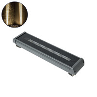 GLOBOSTAR® WINDOW-RAFI 90728 Αρχιτεκτονικό Φωτιστικό Ανάδειξης Παραθύρων Window Light LED 18W 1710lm 8x180° DC 24V Αδιάβροχο IP67 Φυσικό Λευκό 4500K Dimmable - Γκρι Ανθρακί - Μ30.5 x Π6.7 x Υ4.5cm - 3 Χρόνια Εγγύηση
