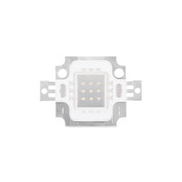 GloboStar® 73772 Υψηλής Ισχύος LED COB BRIDGELUX 10W 500lm DC 10-12V - M2.9 x P2 x Y0.3cm - Μπλε - 2 Χρόνια Εγγύηση