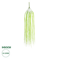 GloboStar® Artificial Garden HANGING GRASS 20813 Τεχνητό Διακοσμητικό Κρεμαστό Φυτό Grass Μ18 x Π4 x Υ81cm