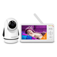 HELLOBABY ενδοεπικοινωνία μωρού HB6364 με κάμερα & οθόνη 6", 720p, PTZ
