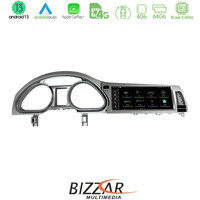 Bizzar oem Audi q7 4l 2006-2009 με Mmi2g Android13 8core 4+64gb Navigation Multimedia Station 10.25" u-am-Adc8317